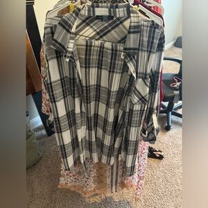 Nice thin flannel button down